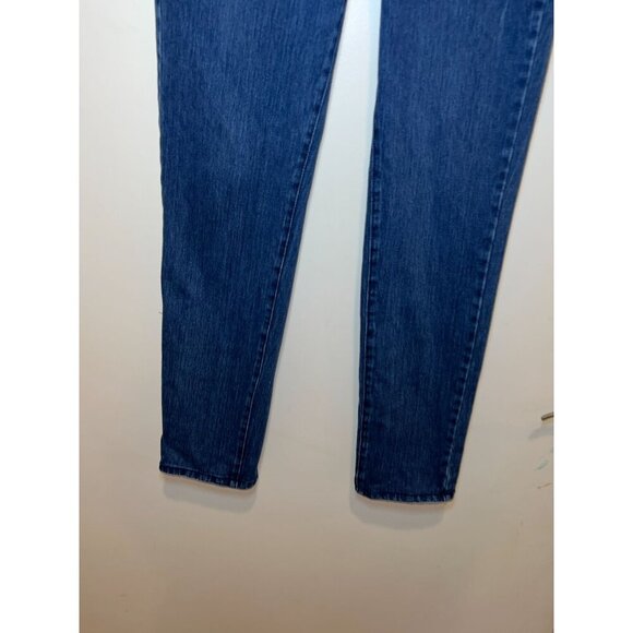 J.McLaughlin Womens High-Waisted Slim Fit Blue Denim Jeans Size 8 - Picture 3 of 8